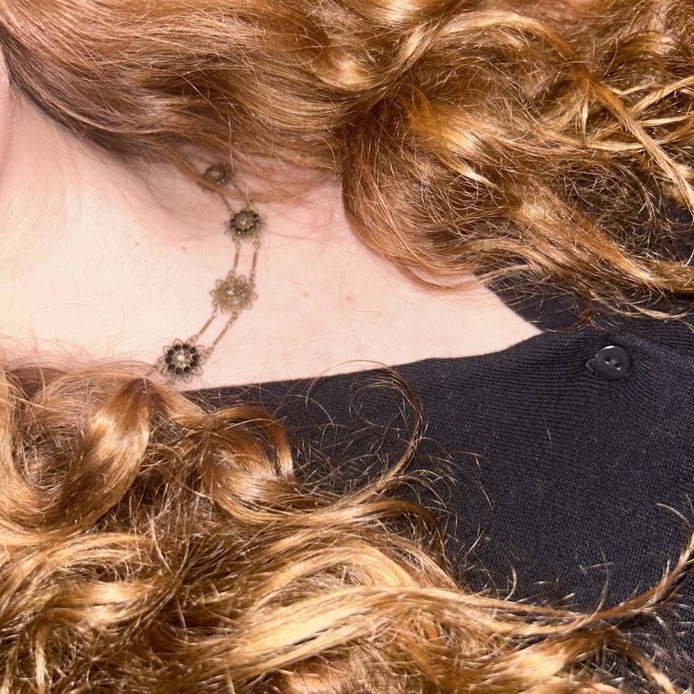 Liz Palacios Vintage Floral Necklace - Picture 3 of 4
